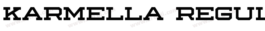 Karmella regular字体转换 Karmella regular字体转换